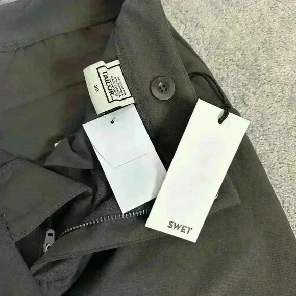 Swet Tailor Men’s The Everyday Chino Short Grey - Picture 6 of 10